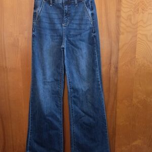 Sneak Peek Dark Blue Flare Jeans